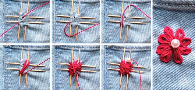 Как правильно выбрать на джинсах подходящее для дырки место